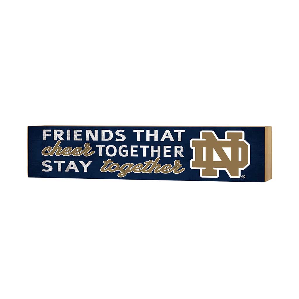 3x13 Block Friends Notre Dame Fighting Irish