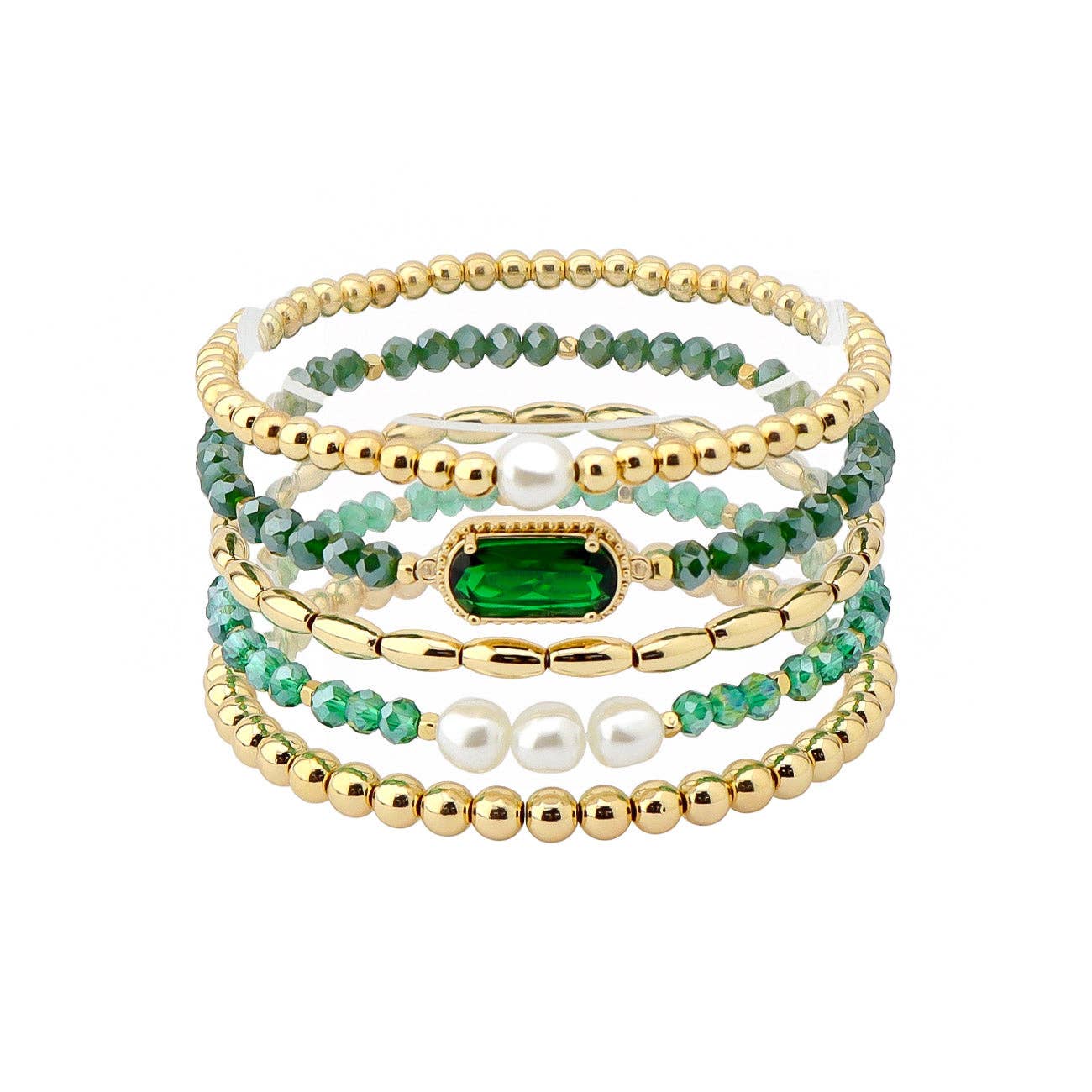 Green With Envy Bracelet Set