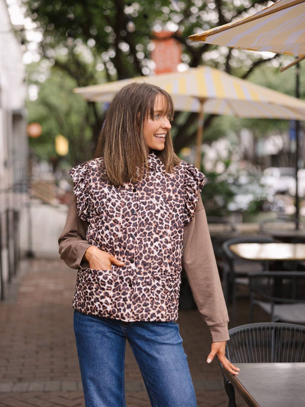 Wild About Ruffles Vest