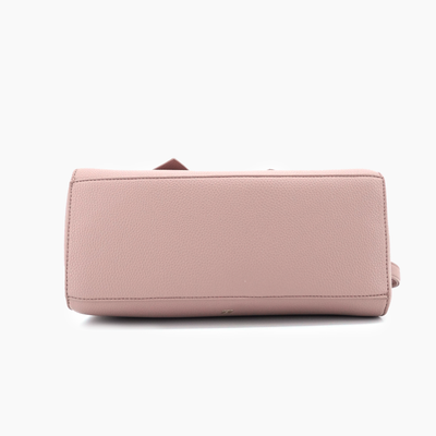 Park Double Bowtie Top Handle Satchel: Mauve