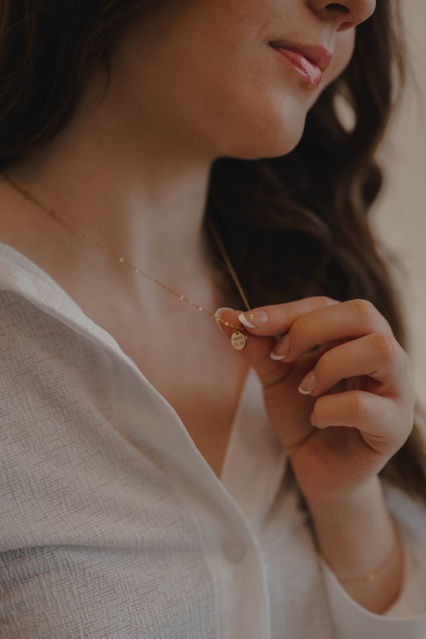 Light Disc Necklace | Christian Jewelry