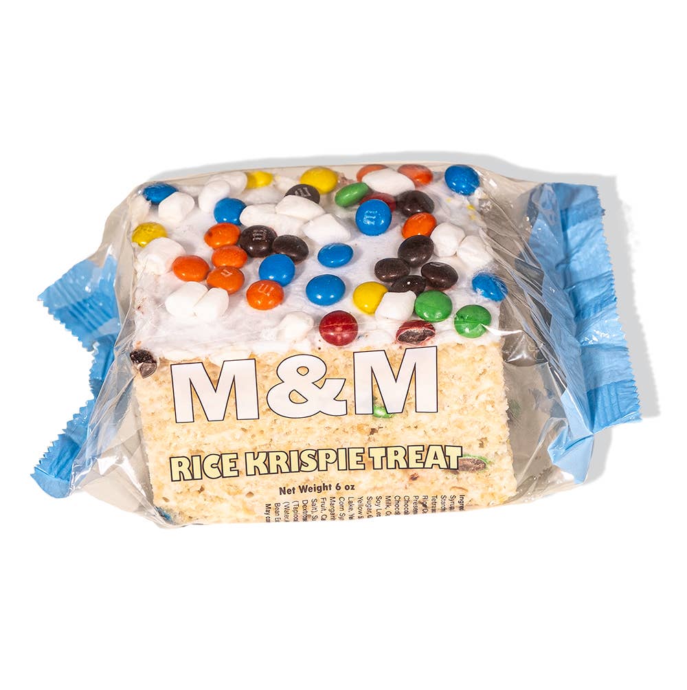 Treat House Rice Krispie: Jumbo M&M