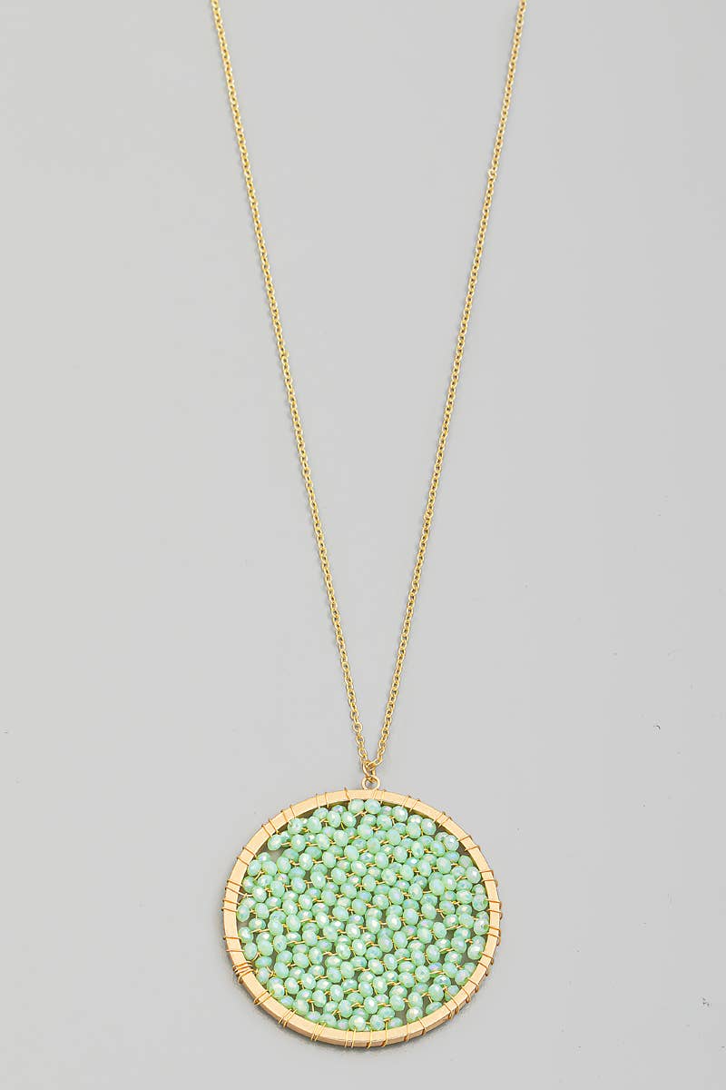 I Dream In Glitter Colorful Necklace