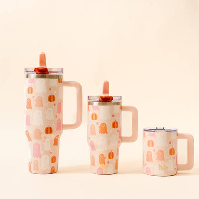 14 oz Insulated Mug-Ghost Party