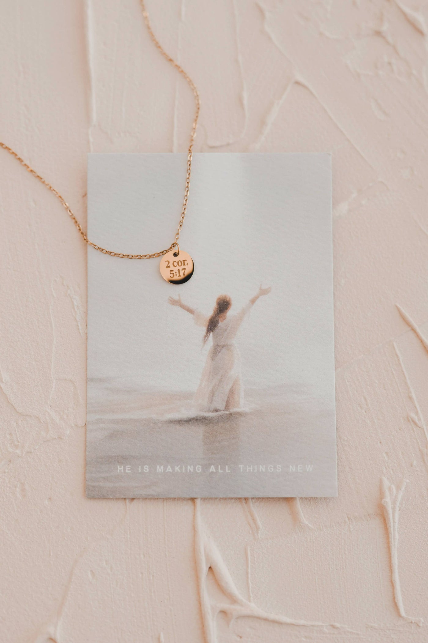 Made New Disc Necklace | Christian Jewelry