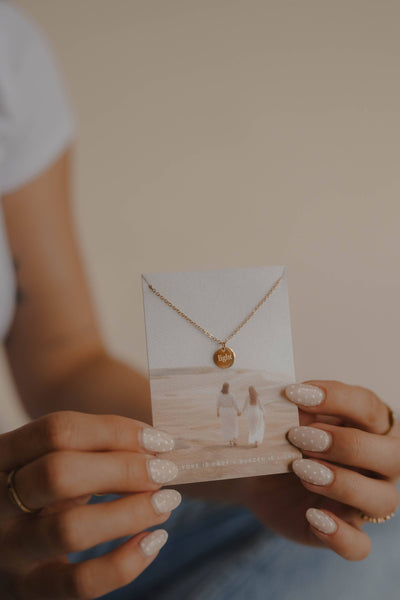 Light Disc Necklace | Christian Jewelry