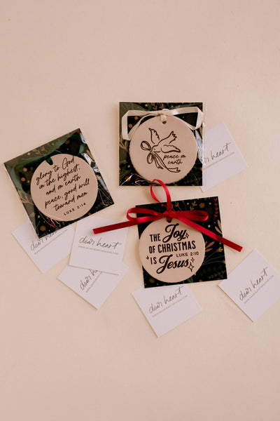 Glory To God Ornament I Christian Faith