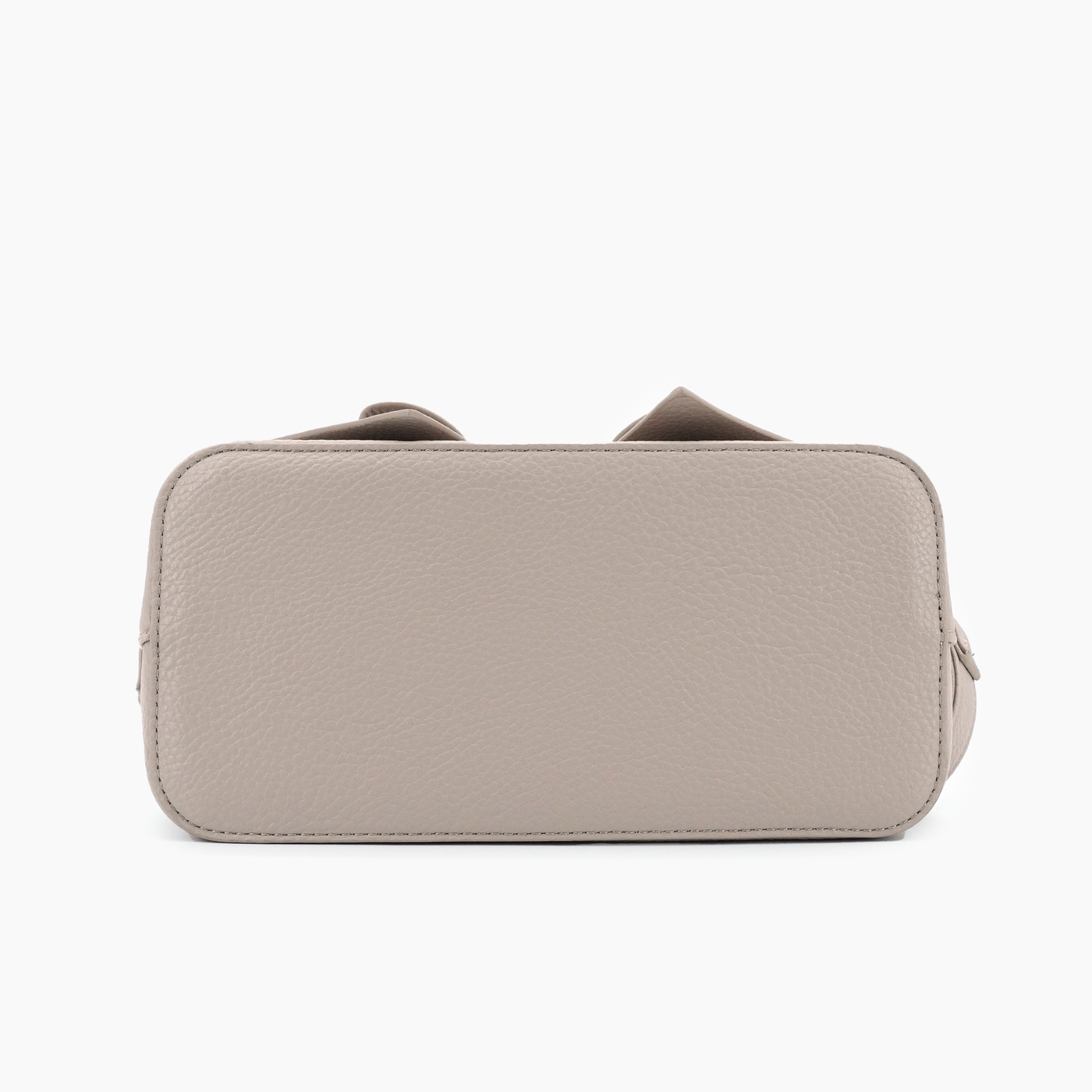 Eva Double Bow Everyday Crossbody: Beige