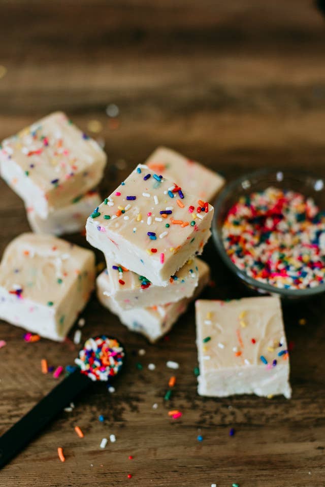 Fudge: Birthday Cake