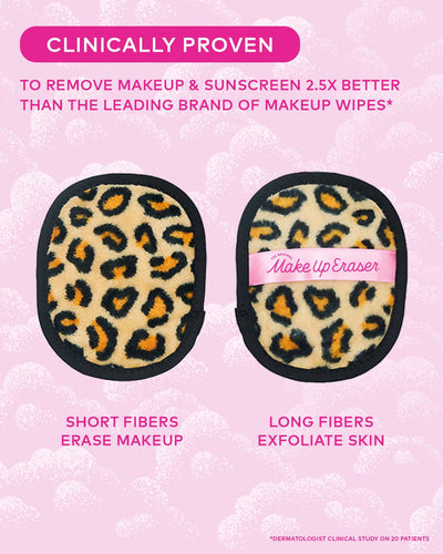 7-Day MakeUp Eraser Set - Leopard