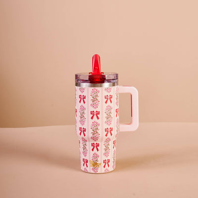 20 oz Lifestyle Flip Straw Tumbler-Oh So Merry