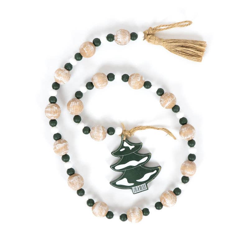 Tis The Season Wood Garland Decor