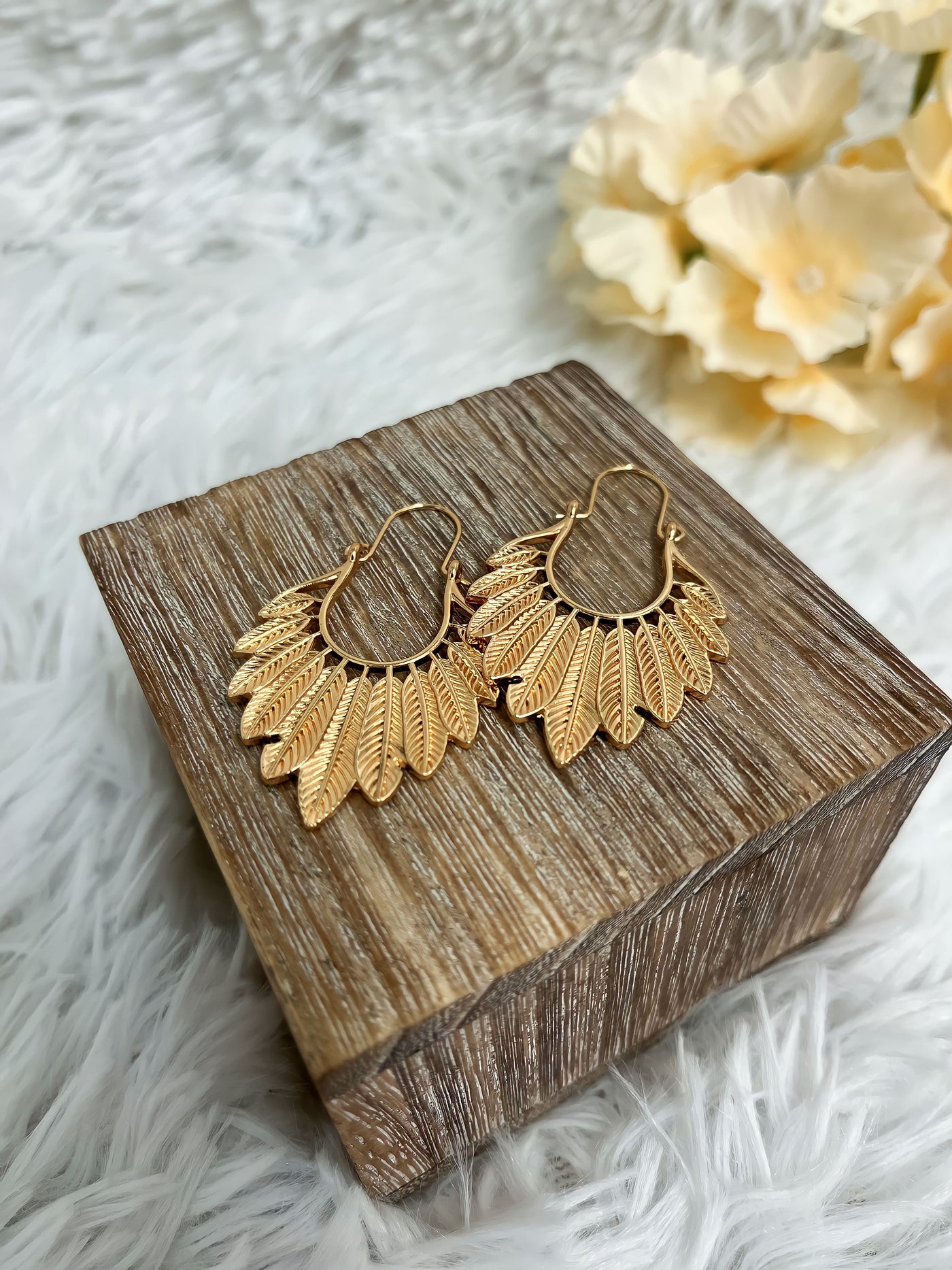 The Feathered Pair Earrings