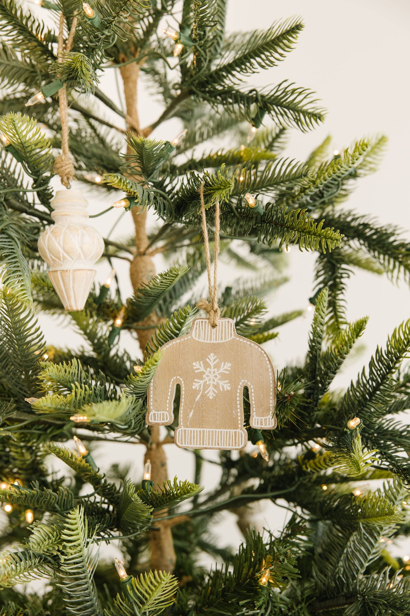Bundle Me Up Wood Ornament