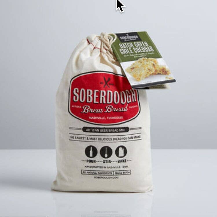 Soberdough Bread Kit: Hatch Green Chile Cheddar