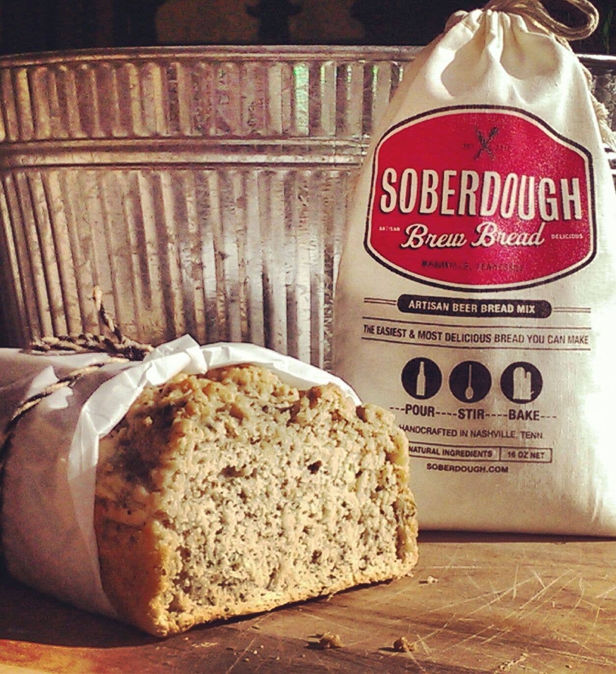 Soberdough Bread Kit: Roasted Garlic