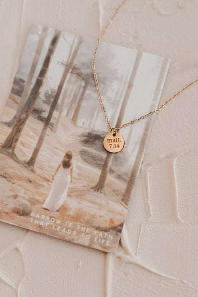 Path Disc Necklace | Christian Jewelry
