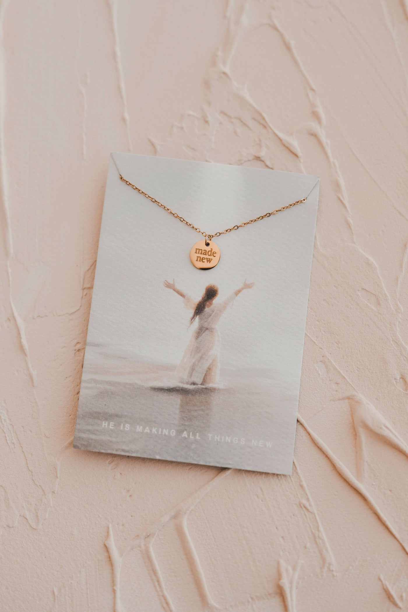 Made New Disc Necklace | Christian Jewelry