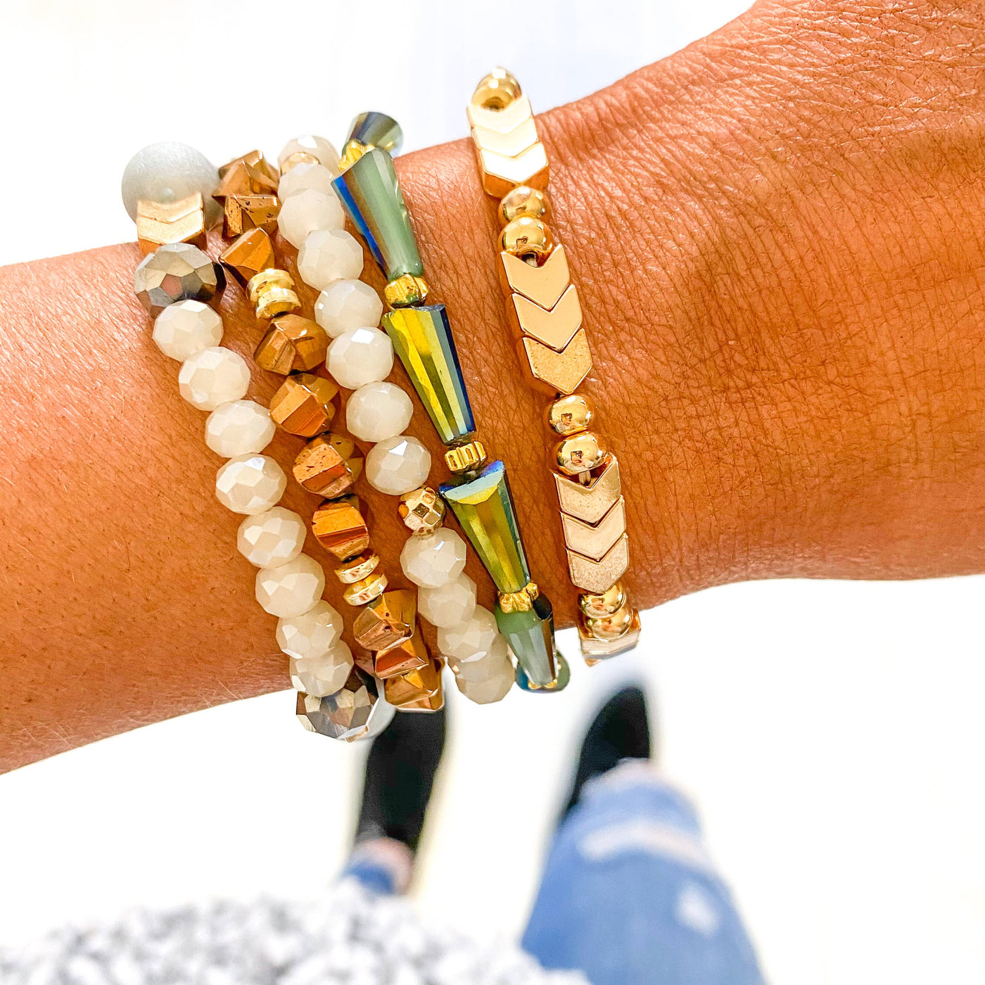 Around the World Bracelet Stack