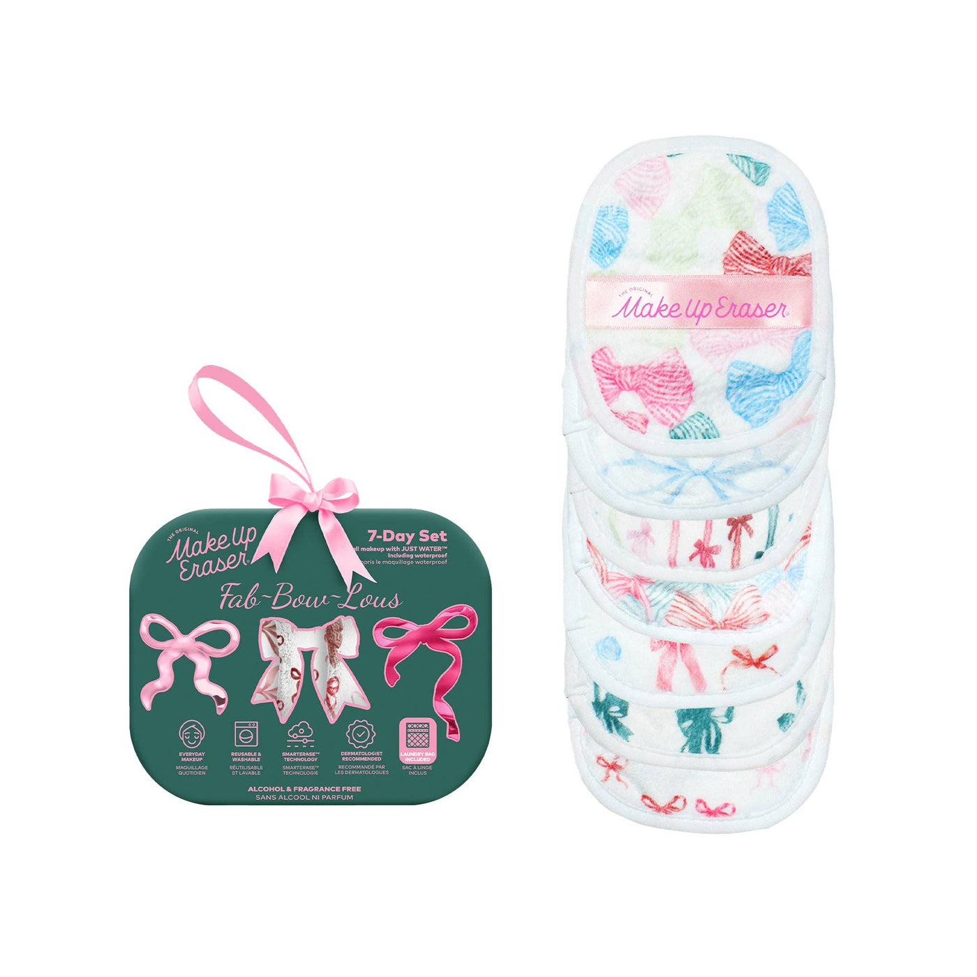 7-Day MakeUp Eraser Set - Fab-BOW-lous