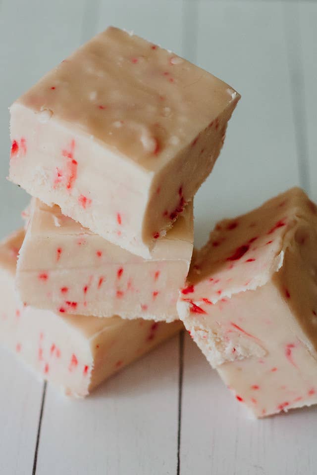 Fudge: Peppermint Candy Cane