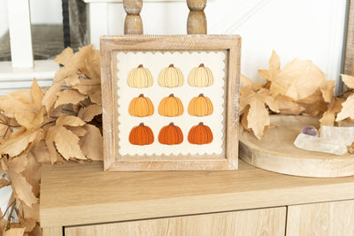 Pumpkin Time Wood Sign