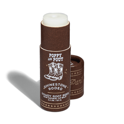 Lip Balm, Rhinestone Rodeo, Rowdy Rootbeer