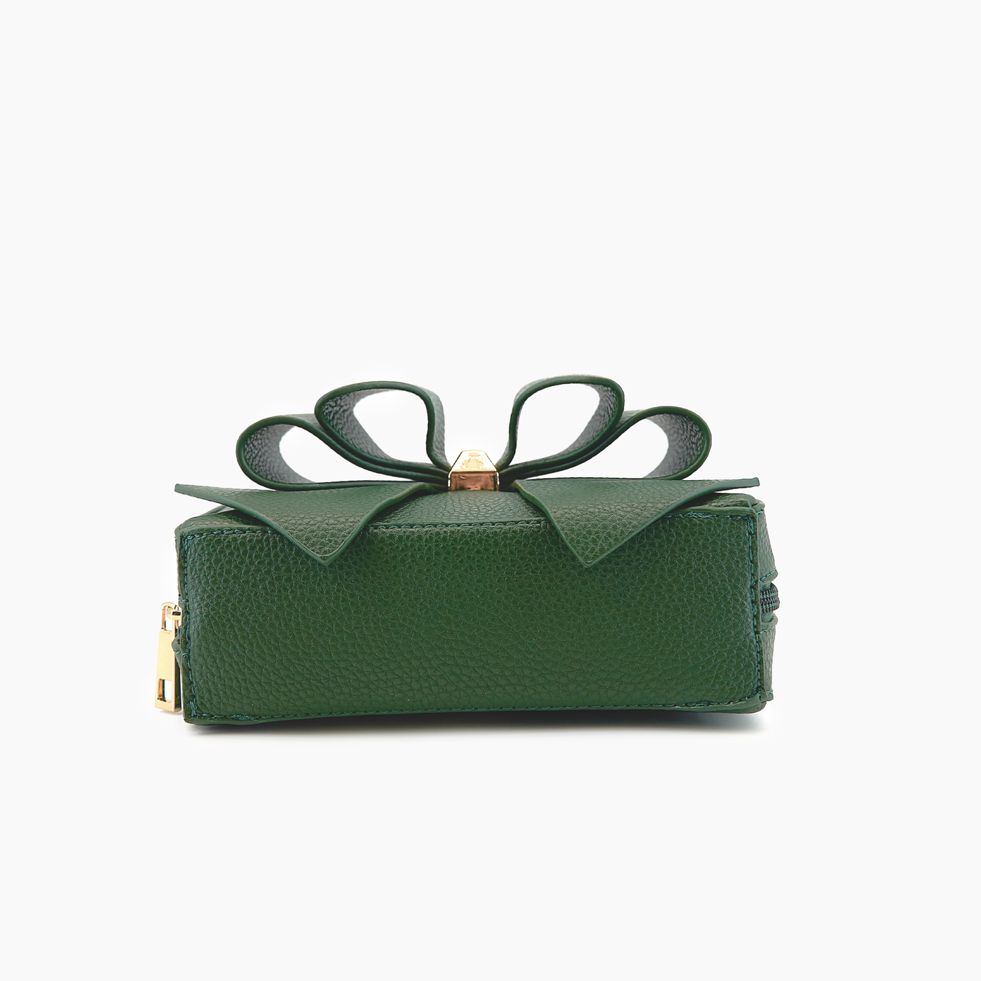 Chloe Bow Mini Crossbody Bag: Green