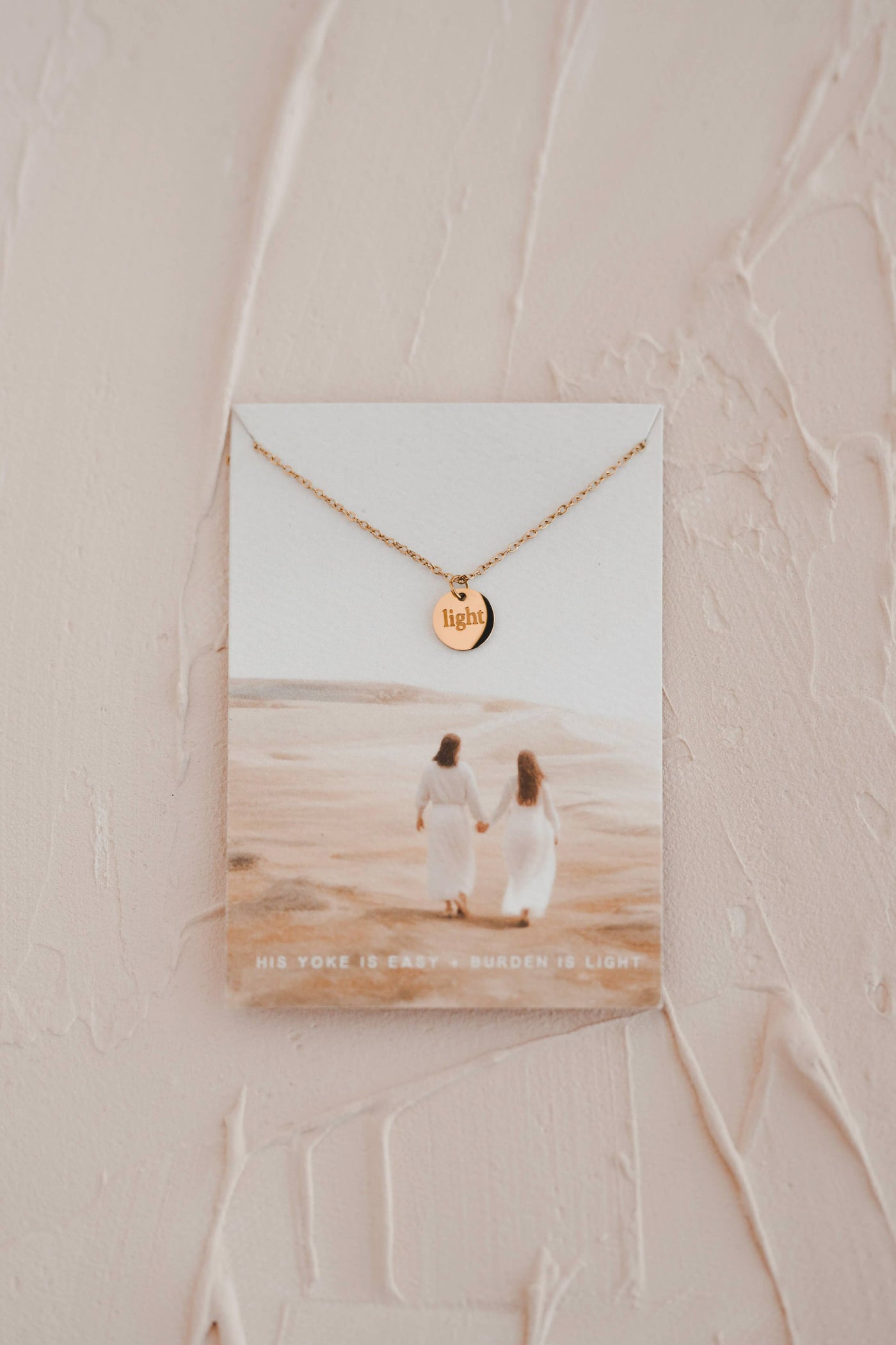 Light Disc Necklace | Christian Jewelry