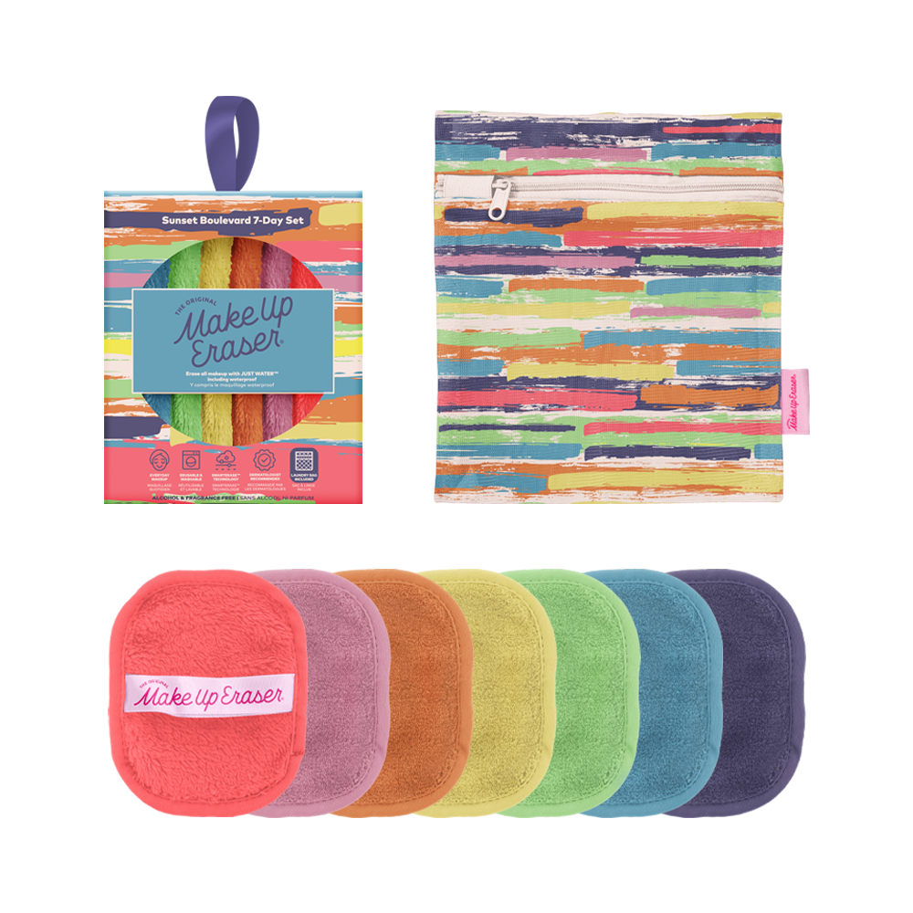 Sunset Boulevard 7-Day Set Makeup Eraser