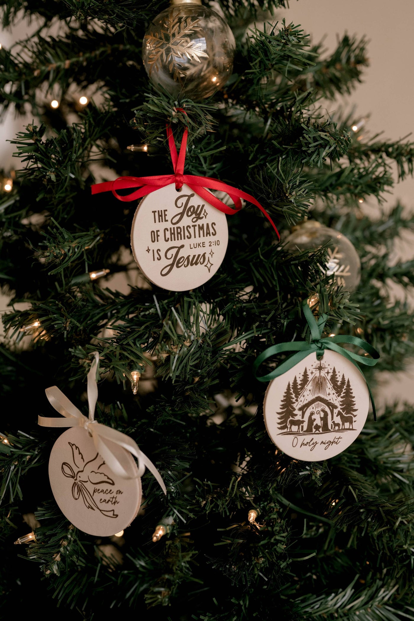 The Joy of Christmas Ornament I Christian Faith