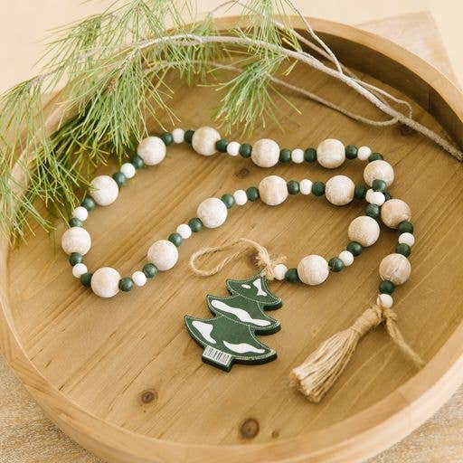 Tis The Season Wood Garland Decor