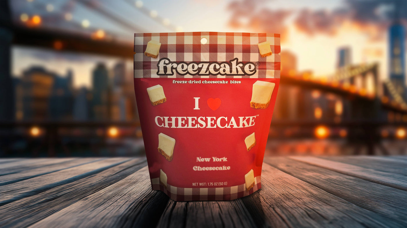Freezcake Bites: New York Cheesecake