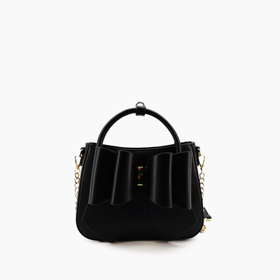 Madeline Bow Crossbody Bag: Mauve