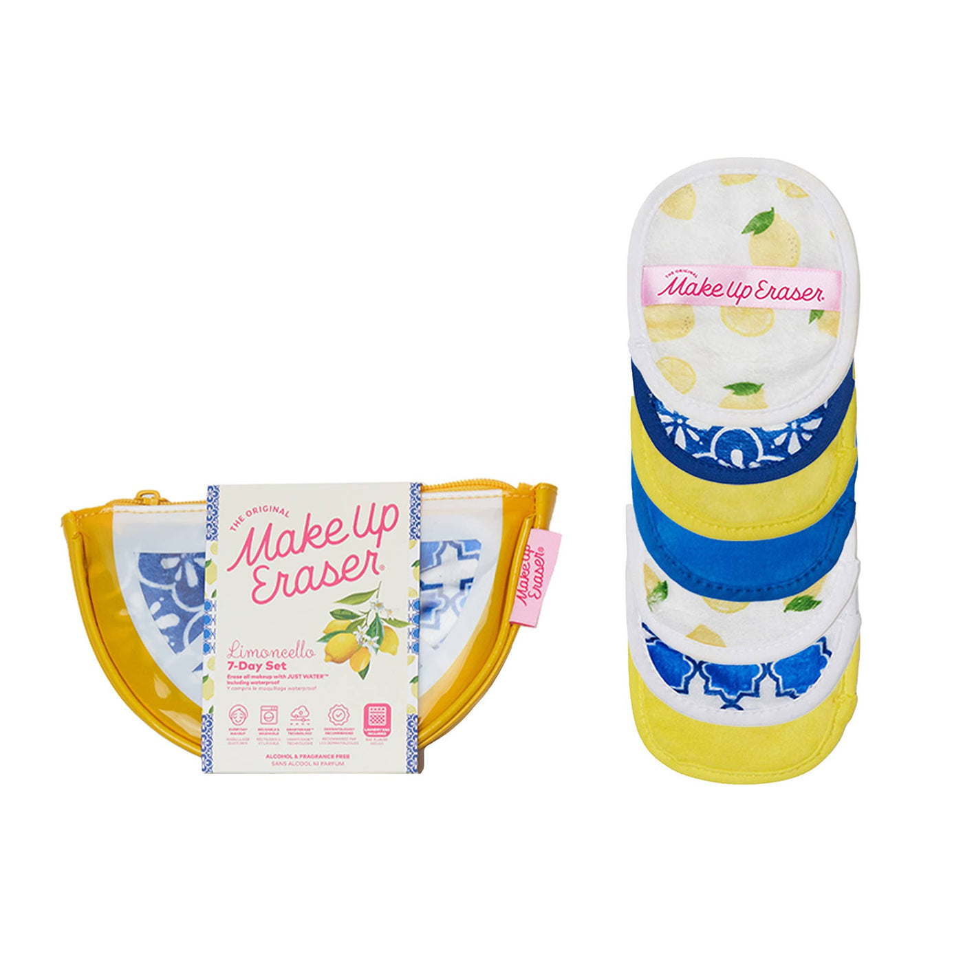 7-Day MakeUp Eraser Set - Limoncello