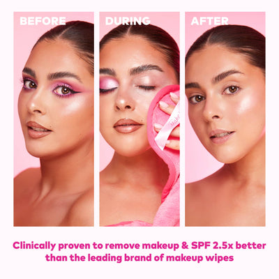 7-Day MakeUp Eraser Set - Cherry Crush