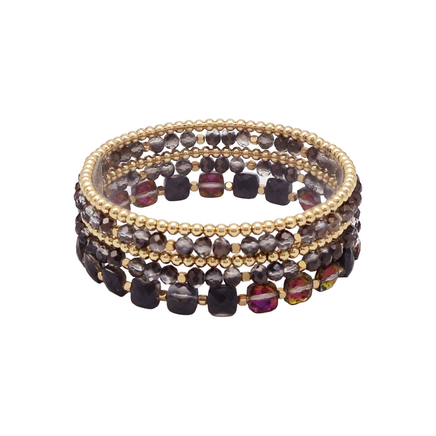 Black Beauty Bracelet Set