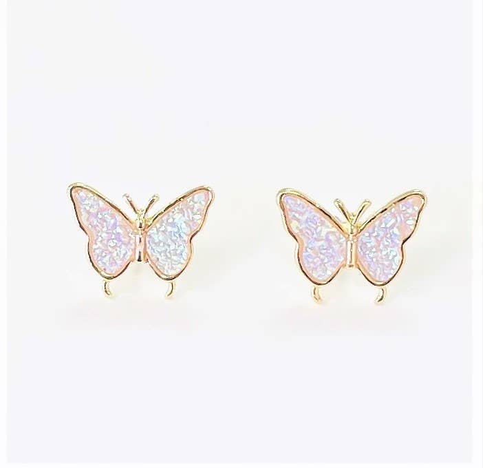 Flutter Away Stud Earrings