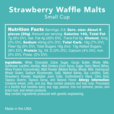 Strawberry Waffle Malts Candy