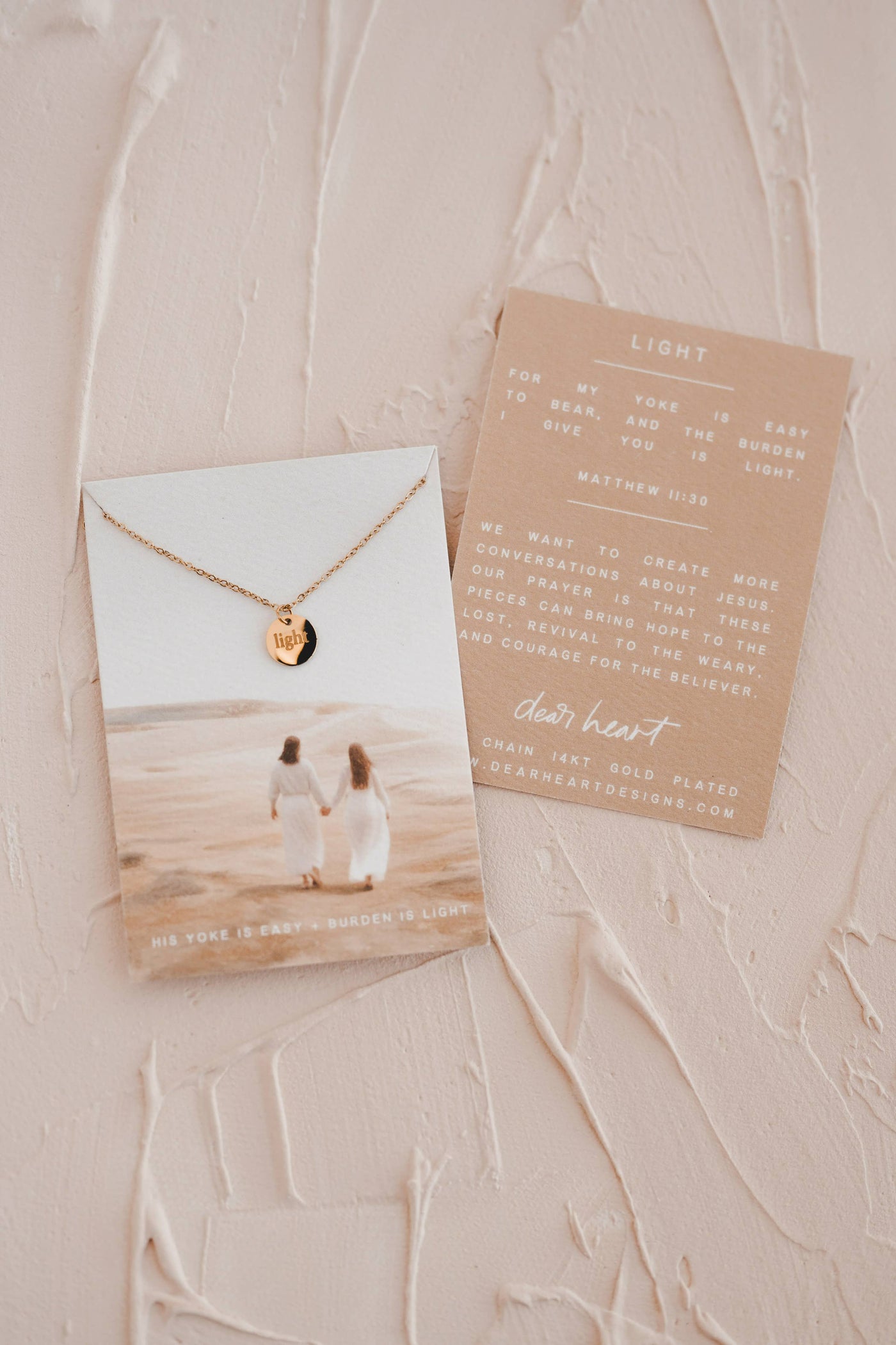 Light Disc Necklace | Christian Jewelry