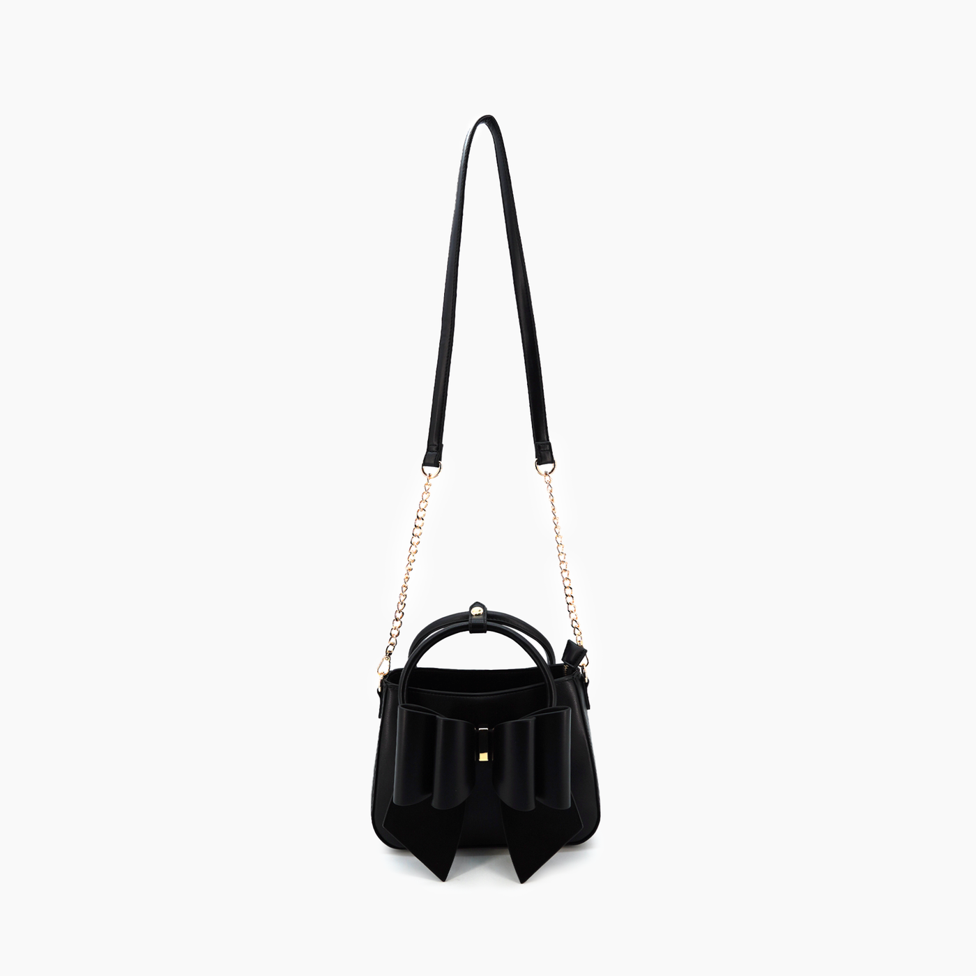 Madeline Bow Crossbody Bag: Mauve