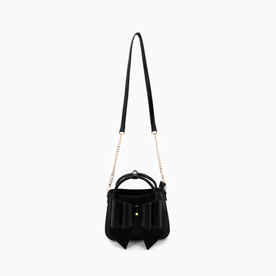 Madeline Bow Crossbody Bag: Mauve