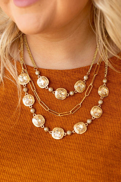 Bring The Shine Necklace - Gold