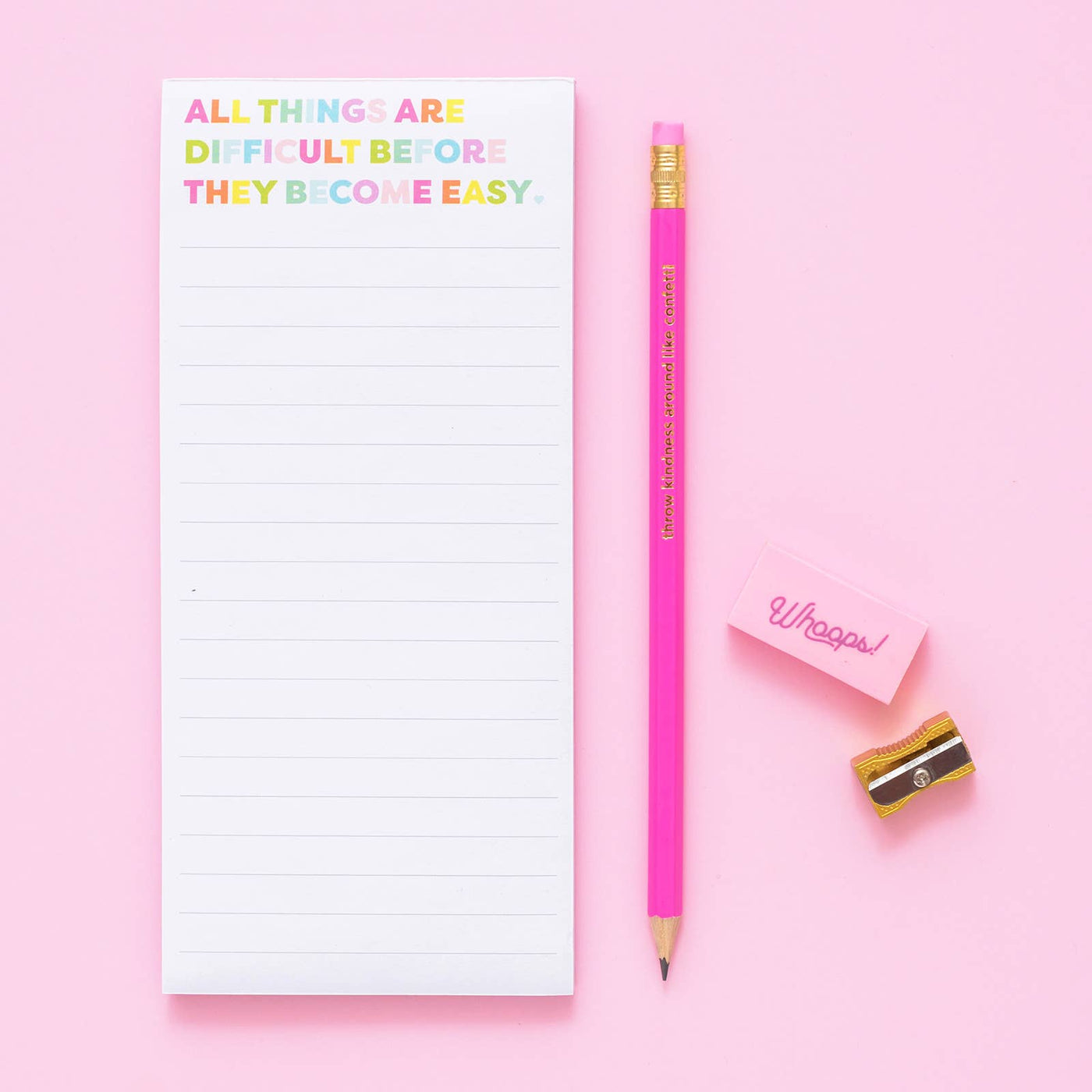 All The Things List Pad: Taylor Elliott Designs