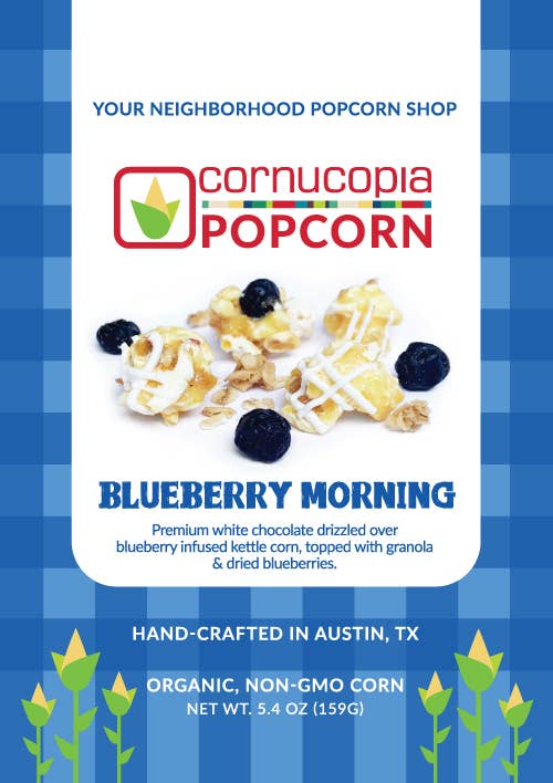 Blueberry Morning Popcorn
