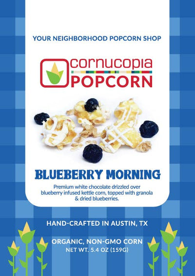 Blueberry Morning Popcorn