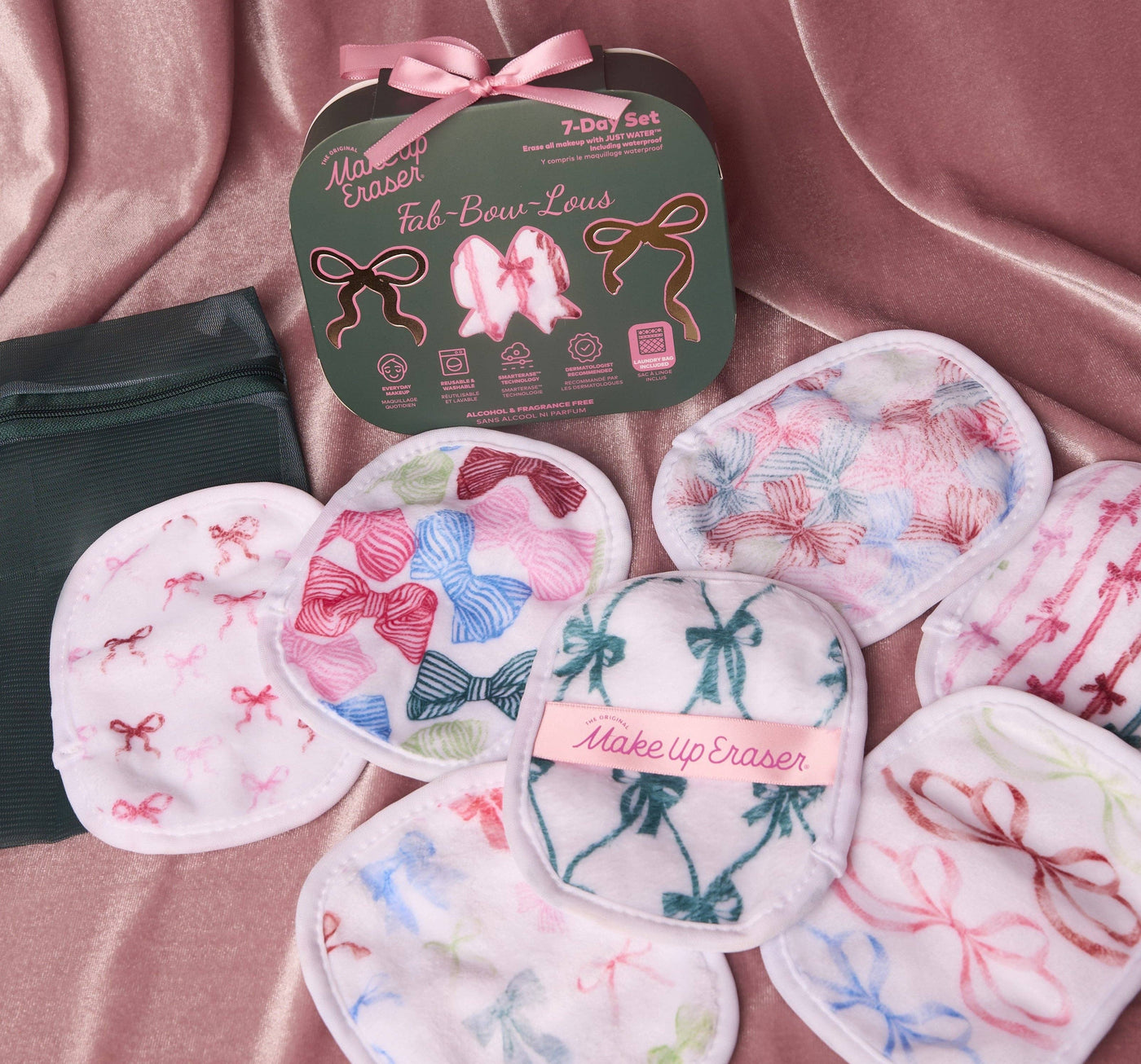 7-Day MakeUp Eraser Set - Fab-BOW-lous