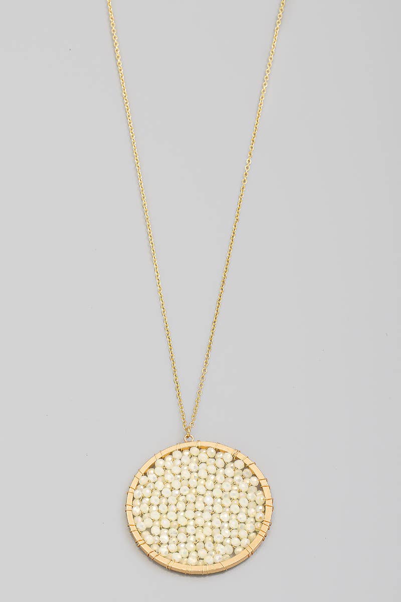 I Dream In Glitter Colorful Necklace