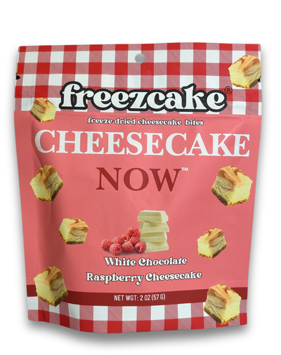 Freezcake Bites: White Chocolate Raspberry