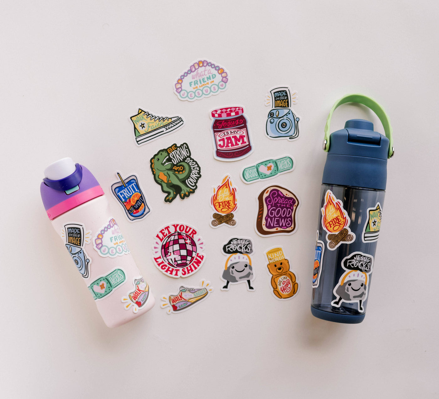 Let Your Light Shine Sticker I Christian Sticker I Gift